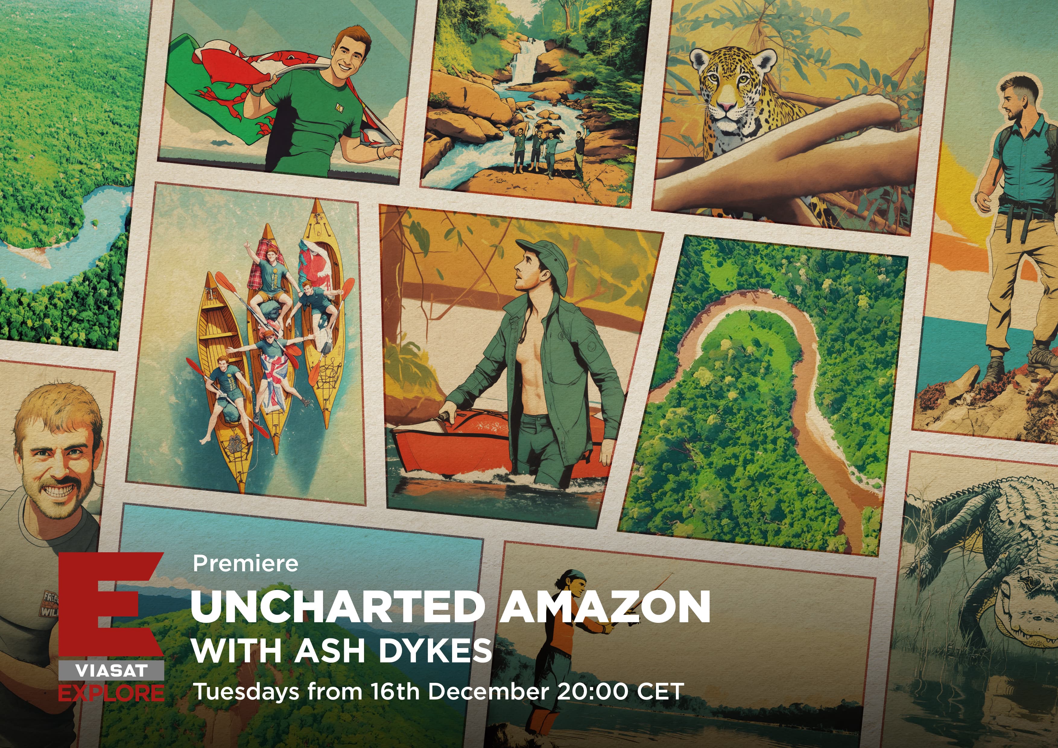 Uncharted Amazon with Ash Dykes