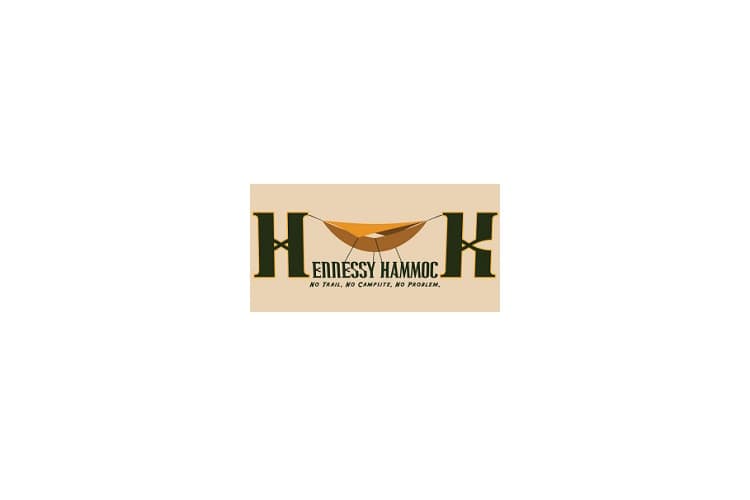 Hennessy Hammock brand logo on a cream background